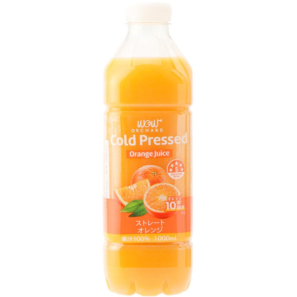 Wow コールドプレスジュース Wow Orchard コールドプレスオーチャード オレンジ(1000ml/1本入 単品)
