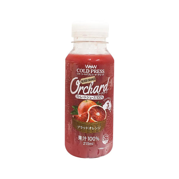 Wow コールドプレスジュース Wow Orchard コールドプレスオーチャード ブラッドオレンジ(215ml/1本入 単品)